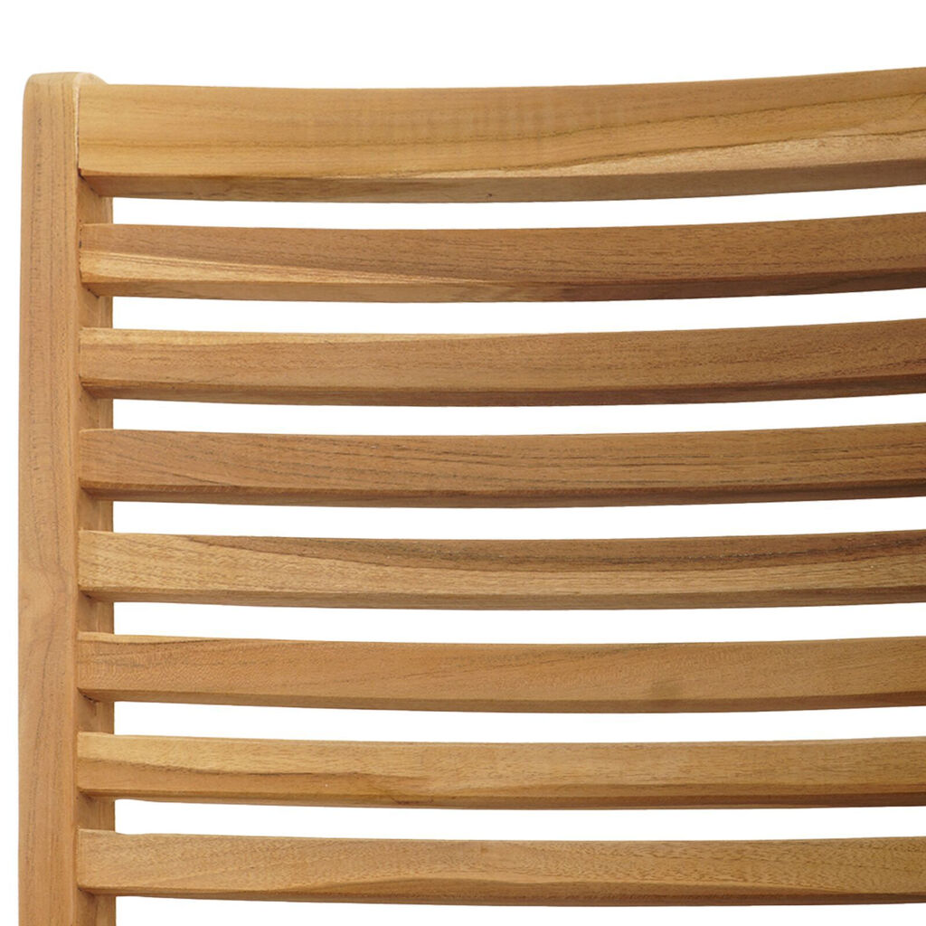 vidaXL Καρέκλα Κήπου 4 pcs Καφέ 52 x 64.5 x 108 εκ. Μασίφ ξύλο teak