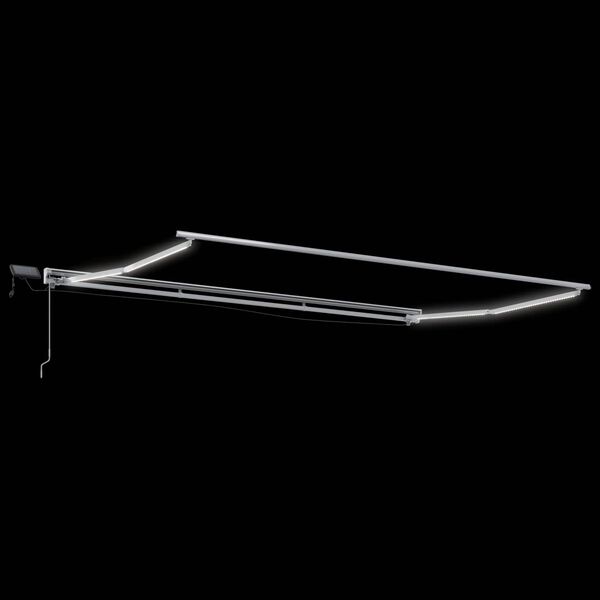 vidaXL &Chi;&epsilon;&iota;&rho;&omicron;&kappa;ί&nu;&eta;&tau;&omicron; &pi;&lambda;&alpha;ί&sigma;&iota;&omicron; &tau;έ&nu;&tau;&alpha;&sigmaf; &mu;&epsilon; LED &Lambda;&epsilon;&upsilon;&kappa;ό&sigmaf; 4,5 x 3 &mu; &Alpha;&lambda;&omicron;&upsilon;&mu;ί&nu;&iota;&omicron;