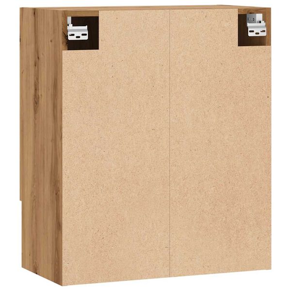 vidaXL Ντουλάπι Τοίχου τεχνίτης Δρυς 60x31x70 εκ. Επεξεργασμένο Ξύλο