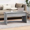 vidaXL Τραπεζάκι Σαλονιού Γκρι Sonoma 102x50,5x52,5 εκ. Επεξ. Ξύλο
