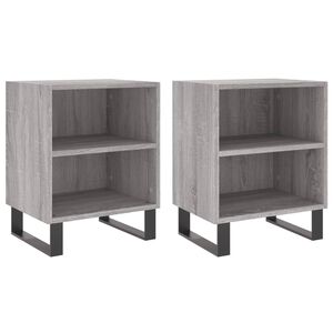 vidaXL &Kappa;&omicron;&mu;&omicron;&delta;ί&nu;&alpha; 2 &tau;&epsilon;&mu;. Sonoma &Gamma;&kappa;&rho;&iota; 40x30x50 &epsilon;&kappa;. &alpha;&pi;ό &Epsilon;&pi;&epsilon;&xi;&epsilon;&rho;&gamma;&alpha;&sigma;&mu;έ&nu;&omicron; &Xi;ύ&lambda;&omicron;