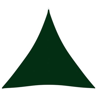 vidaXL Πανί Σκίασης Τρίγωνο Σκ. Πράσινο 4,5x4,5x4,5 μ. Ύφασμα Oxford