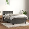 vidaXL &Kappa;&rho;&epsilon;&beta;ά&tau;&iota; Boxspring &mu;&epsilon; &Sigma;&tau;&rho;ώ&mu;&alpha; &Sigma;&kappa;&omicron;ύ&rho;&omicron; &Gamma;&kappa;&rho;&iota; 100x200 &epsilon;&kappa;. &Beta;&epsilon;&lambda;&omicron;ύ&delta;&iota;&nu;&omicron;