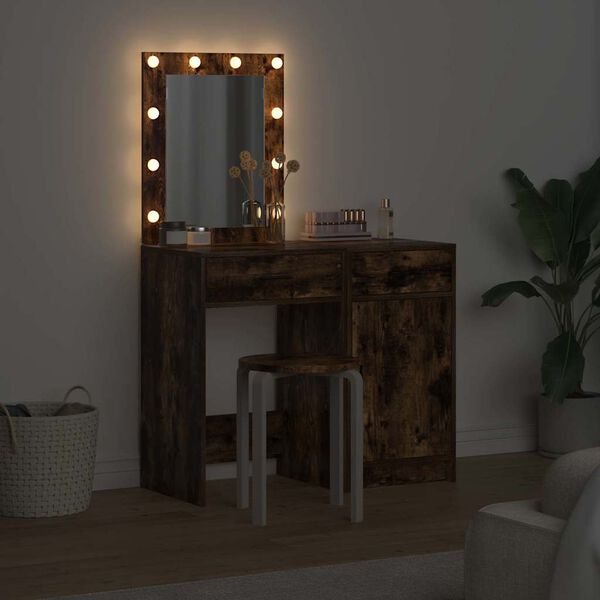 vidaXL &Tau;&rho;&alpha;&pi;έ&zeta;&iota; &pi;&epsilon;&rho;&iota;&pi;&omicron;ί&eta;&sigma;&eta;&sigmaf; &mu;&epsilon; &sigma;&upsilon;&rho;&tau;ά&rho;&iota; 2 pcs &Kappa;&alpha;&phi;έ 50 x 41 x 135 &epsilon;&kappa;