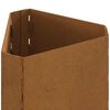 vidaXL Φωτιά Καφέ 50 x 43 x 52 εκ. Ατσάλι σκληρυθέν στον αέρα