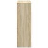 vidaXL Βιβλιοθήκη Sonoma Δρυς 60 x 24 x 76 εκ. Επεξεργασμένο Ξύλο