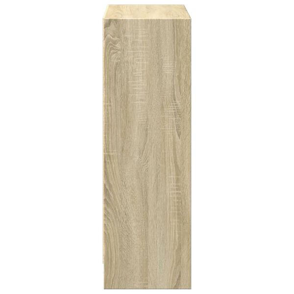 vidaXL Βιβλιοθήκη Sonoma Δρυς 60 x 24 x 76 εκ. Επεξεργασμένο Ξύλο