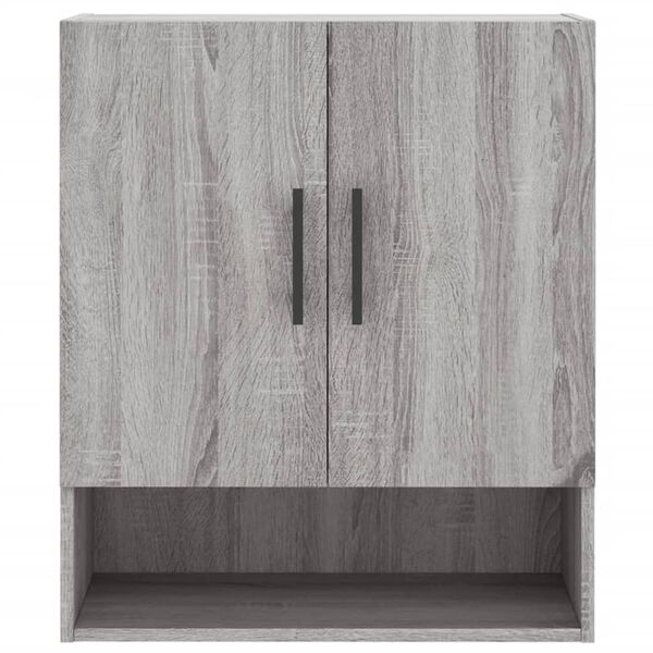 vidaXL Ντουλάπι Τοίχου Γκρι Sonoma 60 x 31 x 70 εκ. από Επεξεργ. Ξύλο