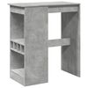 vidaXL &Tau;&rho;&alpha;&pi;έ&zeta;&iota; &Mu;&pi;&alpha;&rho; &mu;&epsilon; &Rho;ά&phi;&iota;&alpha; &Gamma;&kappa;&rho;&iota; &Sigma;&kappa;&upsilon;&rho;. 90x47,5x103,5 &epsilon;&kappa; &Epsilon;&pi;&epsilon;&xi;&epsilon;&rho;&gamma;. &Xi;ύ&lambda;&omicron;