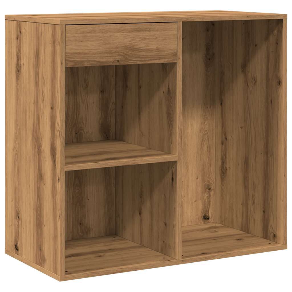 vidaXL Ντουλάπι καλλυντικών Artisan Oak 80x40x75cm Κατασκευασμένο ξύλο