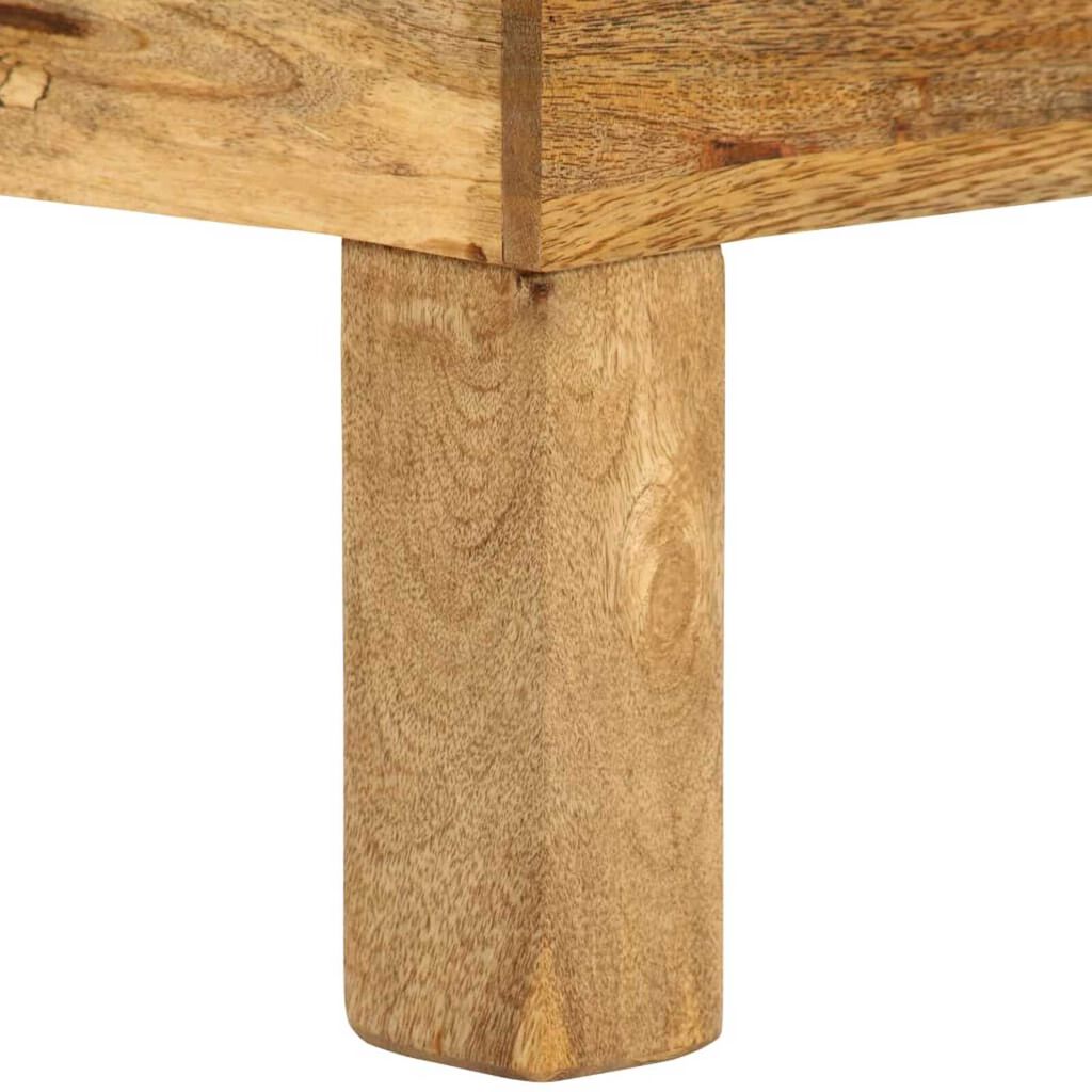 vidaXL Τραπεζάκι Σαλονιού 110 x 55 x 35 εκ. από Μασίφ Ξύλο Μάνγκο