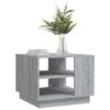 vidaXL Τραπεζάκι Σαλονιού Γκρι Sonoma 55x55x43 εκ. Επεξεργασμένο Ξύλο