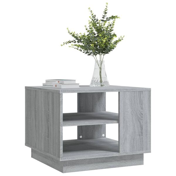 vidaXL Τραπεζάκι Σαλονιού Γκρι Sonoma 55x55x43 εκ. Επεξεργασμένο Ξύλο