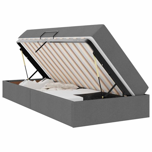 vidaXL &Kappa;&rho;&epsilon;&beta;ά&tau;&iota; &mu;&epsilon; &alpha;&pi;&omicron;&theta;&eta;&kappa;&epsilon;&upsilon;&tau;&iota;&kappa;ό &chi;ώ&rho;&omicron; &kappa;&alpha;&iota; &sigma;&tau;&rho;ώ&mu;&alpha; &Sigma;&kappa;&omicron;ύ&rho;&omicron; &Gamma;&kappa;&rho;&iota; 90 x 190 cm