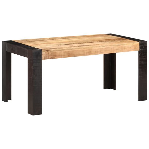 vidaXL Τραπεζαρία 160 x 80 x 76 εκ. από Μασίφ Ξύλο Μάνγκο