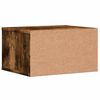 vidaXL Βάση Εκτυπωτή Καπνιστή Δρυς 40x32x22,5 εκ. Επεξεργασμένο Ξύλο