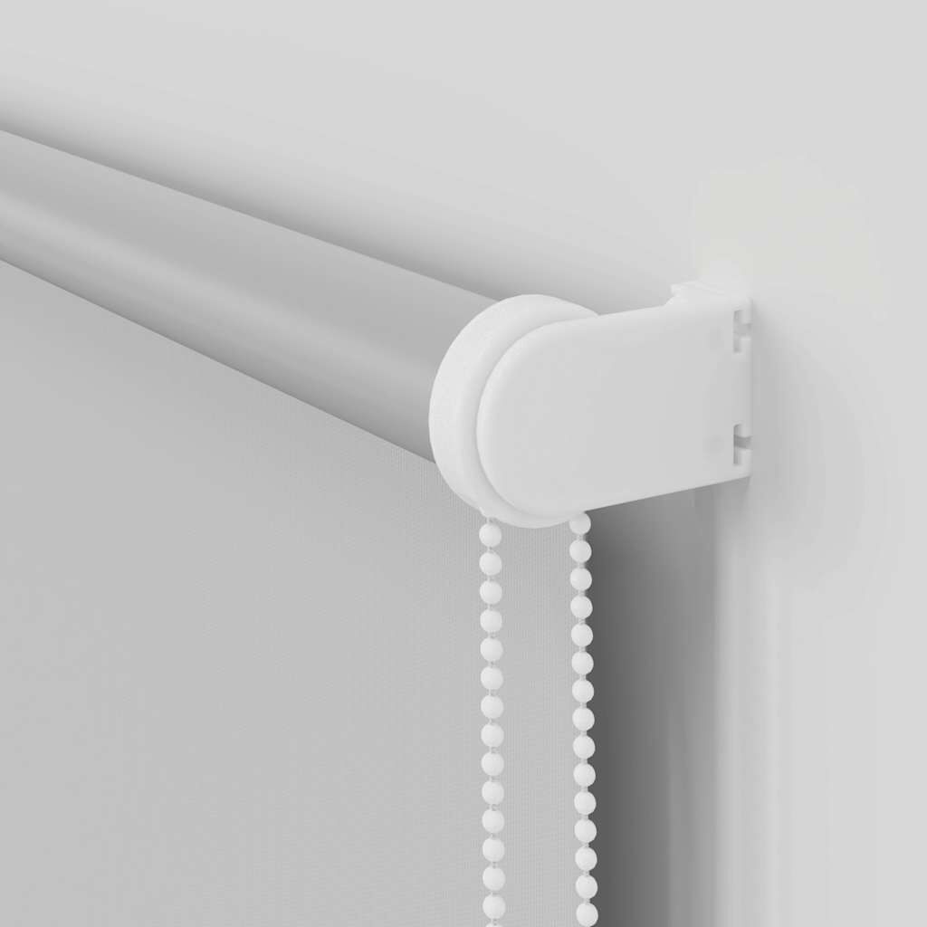vidaXL Roller Blind Blackout ανοιχτό γκρι 165x210 cm Πλάτος υφάσματος