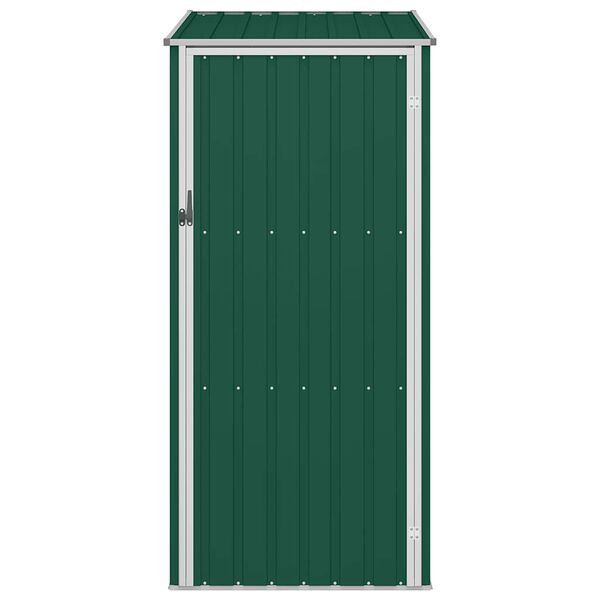 vidaXL Αποθήκη Κήπου Πράσινη 87 x 98 x 159 εκ. από Γαλβανισμένο Ατσάλι