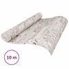 vidaXL Ταπετσαρία 3D με Σχέδιο Πέτρας Κρεμ 10x0,53μ Non-woven