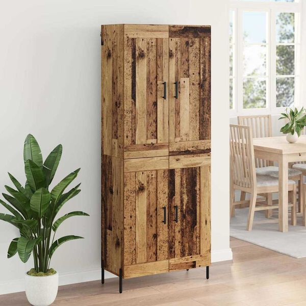 vidaXL Highboard 2 pcs &Pi;&alpha;&lambda;&iota;ό &Xi;ύ&lambda;&omicron; &Epsilon;&pi;&epsilon;&xi;&epsilon;&rho;&gamma;&alpha;&sigma;&mu;έ&nu;&omicron; &xi;ύ&lambda;&omicron;