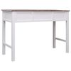 vidaXL Γραφείο Καφέ 110 x 45 x 76 εκ. Ξύλινο