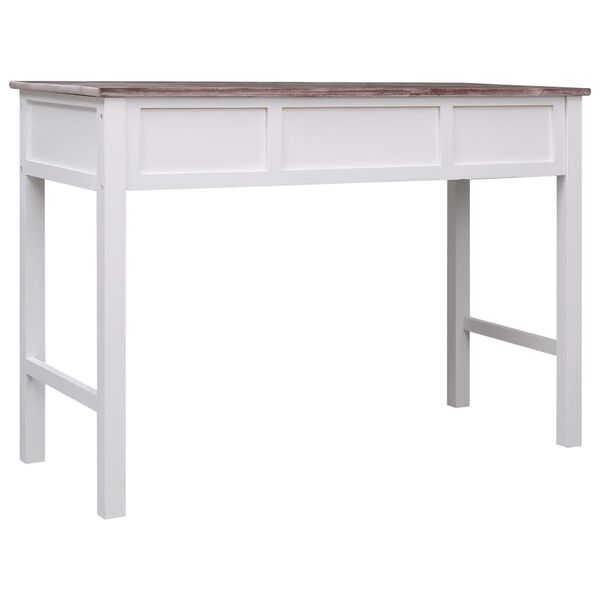 vidaXL Γραφείο Καφέ 110 x 45 x 76 εκ. Ξύλινο