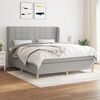 vidaXL &Kappa;&rho;&epsilon;&beta;ά&tau;&iota; Boxspring &mu;&epsilon; &Sigma;&tau;&rho;ώ&mu;&alpha; &Alpha;&nu;&omicron;&iota;&chi;&tau;ό &Gamma;&kappa;&rho;&iota; 180x200 &epsilon;&kappa;. &Upsilon;&phi;&alpha;&sigma;&mu;ά&tau;&iota;&nu;&omicron;