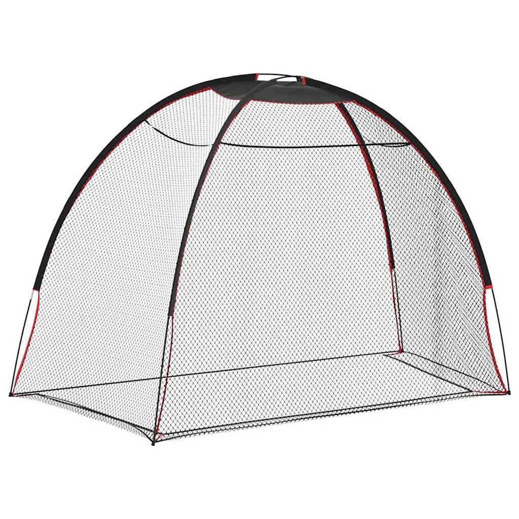 vidaXL Βοηθήματα εκπαίδευσης γκολφ Μαύρο 314 x 150 x 206 εκ.