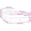vidaXL &Kappa;&rho;&epsilon;&beta;ά&tau;&iota; Boxspring &mu;&epsilon; &Sigma;&tau;&rho;ώ&mu;&alpha; &Rho;&omicron;&zeta; 120x210 &epsilon;&kappa;. &Beta;&epsilon;&lambda;&omicron;ύ&delta;&iota;&nu;&omicron;