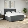 vidaXL &Kappa;&rho;&epsilon;&beta;ά&tau;&iota; Boxspring &mu;&epsilon; &Sigma;&tau;&rho;ώ&mu;&alpha; &Sigma;&kappa;&omicron;ύ&rho;&omicron; &Gamma;&kappa;&rho;&iota; 200x200 &epsilon;&kappa;. &Upsilon;&phi;&alpha;&sigma;&mu;ά&tau;&iota;&nu;&omicron;