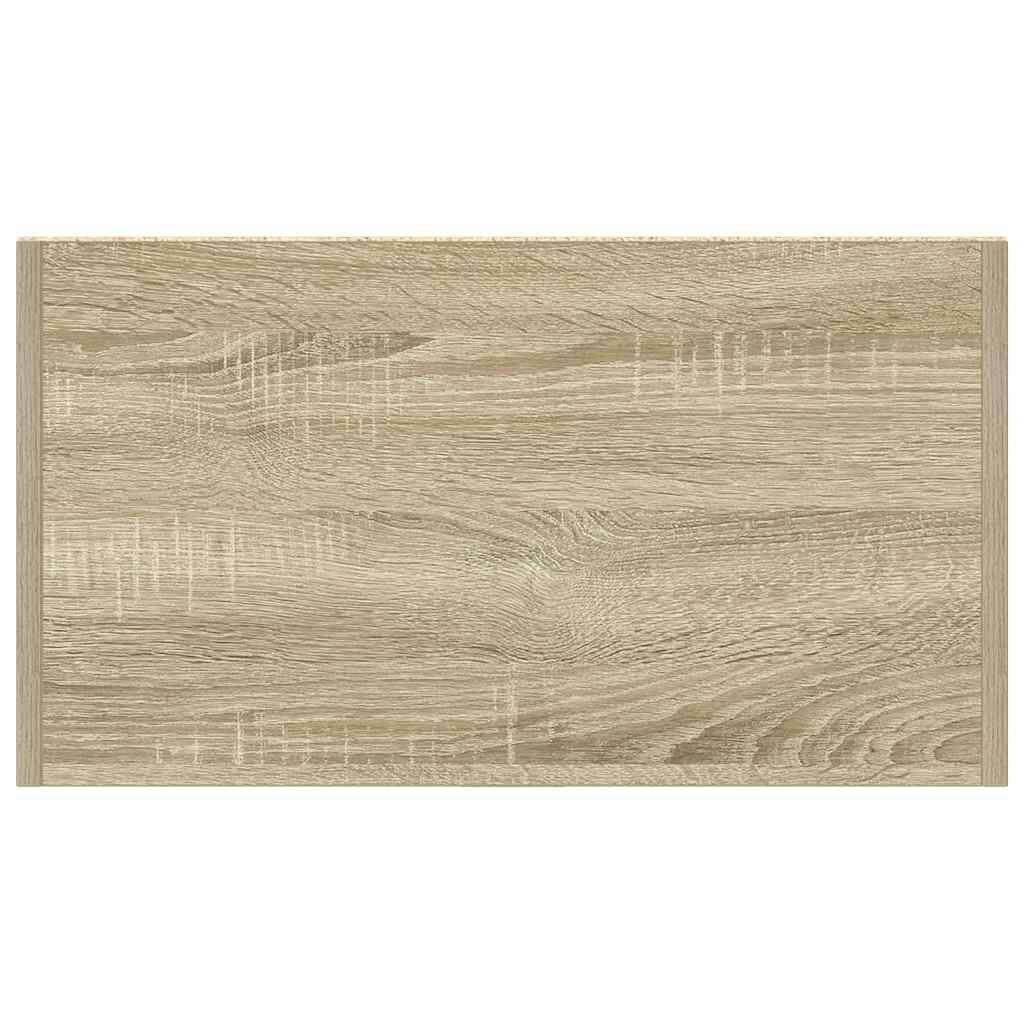 vidaXL Ντουλάπι Μπάνιου Sonoma Δρυς 60 x 33 x 80 εκ. από Επεξ. Ξύλο