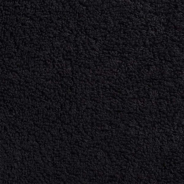 vidaXL Πετσέτες Προσώπου SOLUND 2 pcs Μαύρο Βαμβάκι