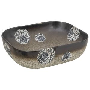 vidaXL Νιπτήρας Ορθογώνιος Πολύχρωμος 48x37,5x13,5 εκ. Κεραμικός