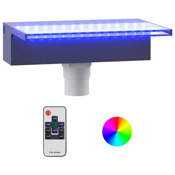 vidaXL &Sigma;&iota;&nu;&tau;&rho;&iota;&beta;ά&nu;&iota; &Kappa;&alpha;&tau;&alpha;&rho;&rho;ά&kappa;&tau;&eta;&sigmaf; &Pi;&iota;&sigma;ί&nu;&alpha;&sigmaf; &mu;&epsilon; RGB LED 30 &epsilon;&kappa;. &Alpha;&kappa;&rho;&upsilon;&lambda;&iota;&kappa;ό