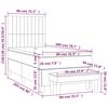 vidaXL &Kappa;&rho;&epsilon;&beta;ά&tau;&iota; Boxspring &mu;&epsilon; &Sigma;&tau;&rho;ώ&mu;&alpha; &Sigma;&kappa;&omicron;ύ&rho;&omicron; &Gamma;&kappa;&rho;&iota; 80x200 &epsilon;&kappa;. &Beta;&epsilon;&lambda;&omicron;ύ&delta;&iota;&nu;&omicron;