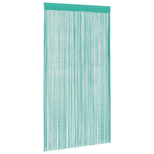 vidaXL Κουρτίνες με Κρόσσια 2 τεμ. Τυρκουάζ 140 x 250 εκ.