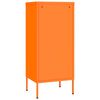 vidaXL Ντουλάπι Αποθήκευσης Πορτοκαλί 42,5x35x101,5 εκ. από Ατσάλι