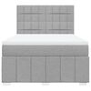 vidaXL &Kappa;&rho;&epsilon;&beta;ά&tau;&iota; Boxspring &mu;&epsilon; &Sigma;&tau;&rho;ώ&mu;&alpha; &Alpha;&nu;. &Pi;&rho;ά&sigma;&iota;&nu;&omicron; 160x200&epsilon;&kappa; &Upsilon;&phi;&alpha;&sigma;&mu;ά&tau;&iota;&nu;&omicron;