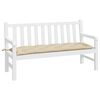 vidaXL Μαξιλάρι Πάγκου Κήπου Μπεζ 150x50x7 εκ. Ύφασμα Oxford