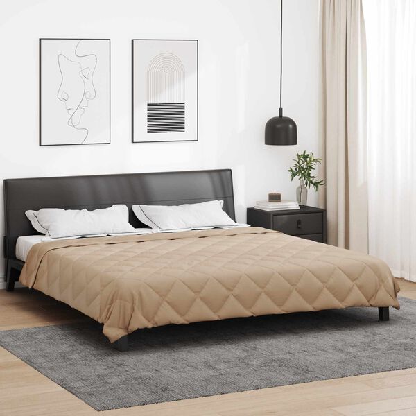 vidaXL &Kappa;&omicron;&upsilon;&beta;έ&rho;&tau;&alpha; &omicron;&lambda;ό&kappa;&lambda;&eta;&rho;&omicron;&upsilon; &tau;&omicron;&upsilon; &chi;&rho;ό&nu;&omicron;&upsilon; Taupe 240 x 260 &epsilon;&kappa;. &Mu;&iota;&kappa;&rho;&omicron;ΐ&nu;&epsilon;&sigmaf;