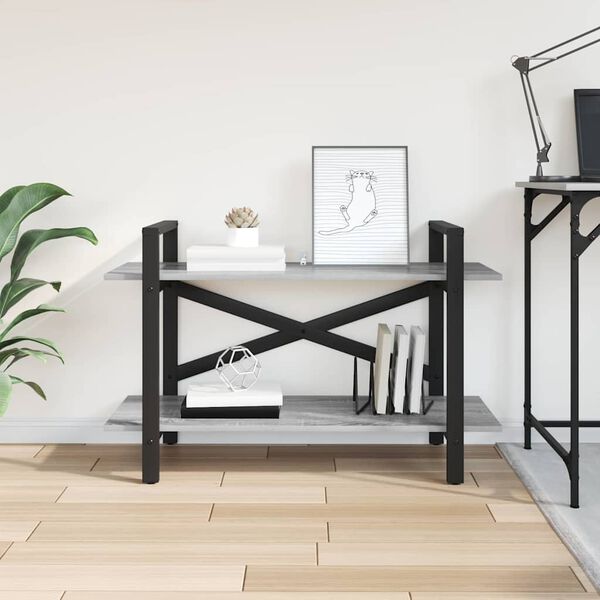 vidaXL &Rho;ά&phi;&iota; &Beta;&iota;&beta;&lambda;ί&omega;&nu; &Gamma;&kappa;&rho;ί&zeta;&omicron; &Sigma;&omicron;&nu;&omicron;&mu;&alpha; 100 x 33,5 x 64 &epsilon;&kappa;