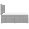 vidaXL &Kappa;&rho;&epsilon;&beta;ά&tau;&iota; Boxspring &mu;&epsilon; &Sigma;&tau;&rho;ώ&mu;&alpha; &Alpha;&nu;&omicron;&iota;&chi;&tau;ό &Gamma;&kappa;&rho;&iota; 140x190 &epsilon;&kappa;. &Upsilon;&phi;&alpha;&sigma;&mu;ά&tau;&iota;&nu;&omicron;