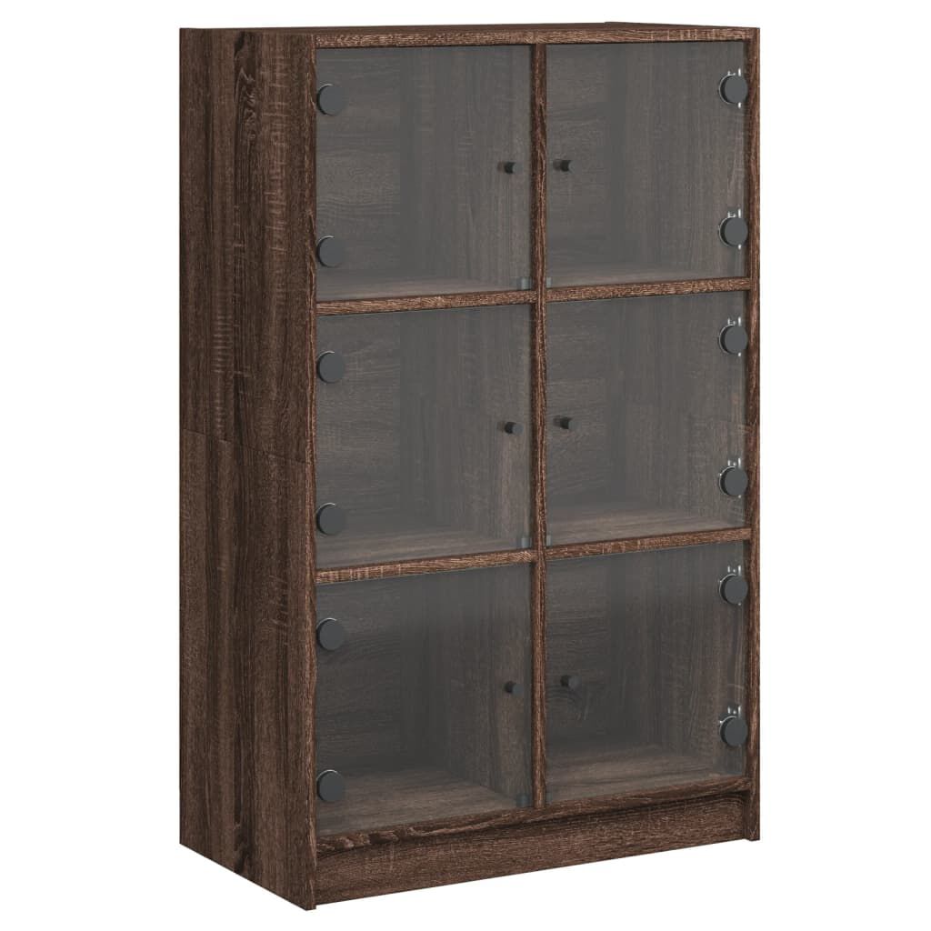 vidaXL Ντουλάπι με Πόρτες 68x37x109 εκ. από Επεξεργασμένο Ξύλο