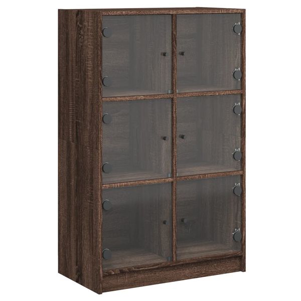vidaXL Ντουλάπι με Πόρτες 68x37x109 εκ. από Επεξεργασμένο Ξύλο