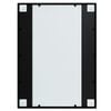 vidaXL Καθρέφτης Τοίχου Μαύρος 80 x 60 εκ. Μεταλλικός