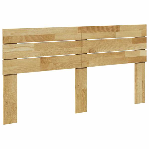 vidaXL κεφαλάρι 140 cm μασίφ ξύλο δρυς