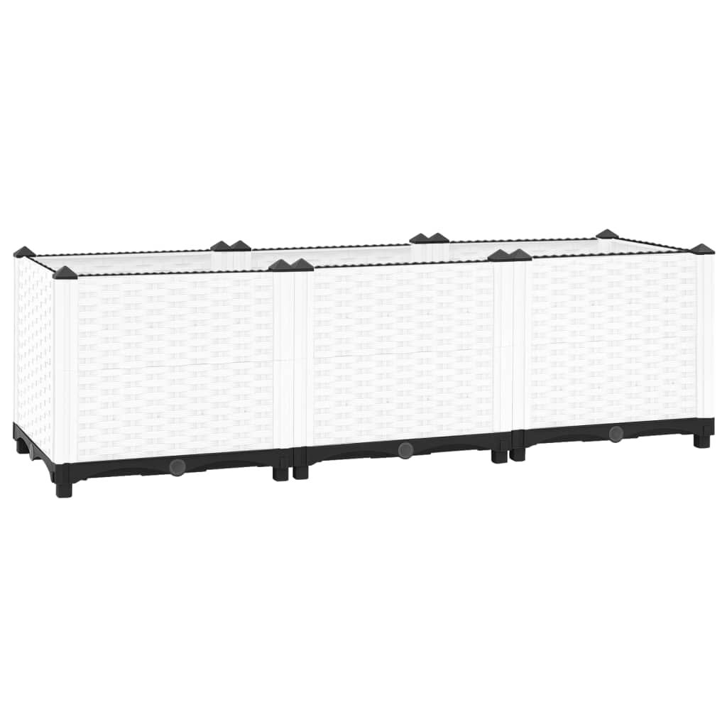 vidaXL Ζαρντινιέρα 120 x 40 x 38 εκ. από Πολυπροπυλένιο