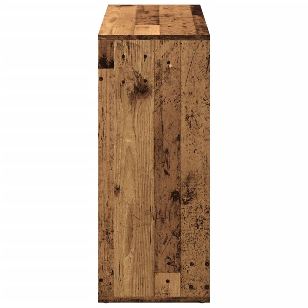 vidaXL Βιβλιοθήκη/Διαχωριστικό Χώρου 69,5x29x69,5 εκ. Επεξ. Ξύλο