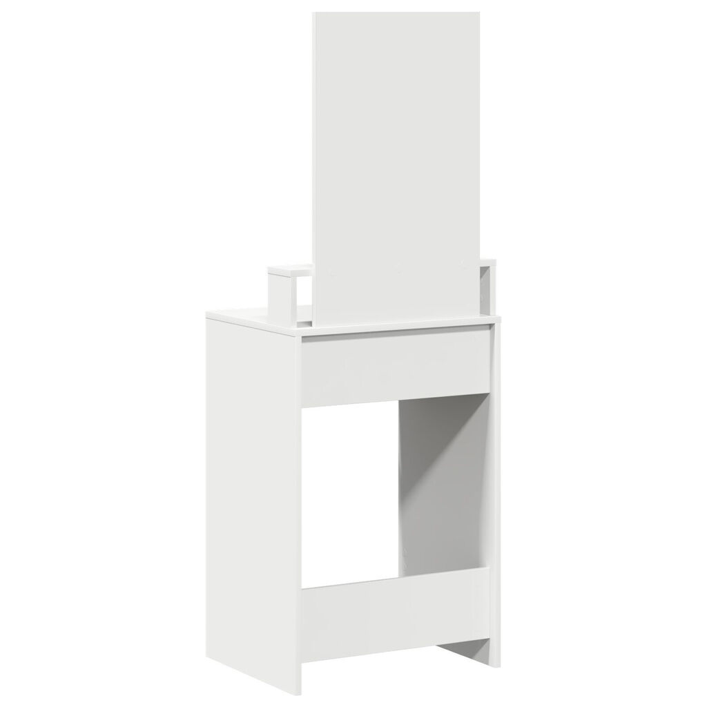 vidaXL Τραπέζι Μακιγιάζ με Συρτάρια Λευκό 50x41x140 εκ