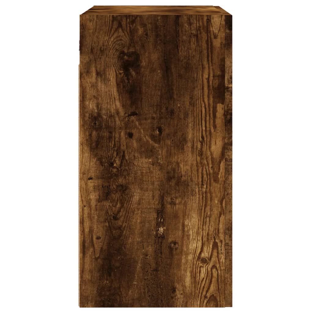 vidaXL Ντουλάπι Τοίχου Καπνιστή Δρυς 60x31x60 εκ. Επεξεργασμένο Ξύλο
